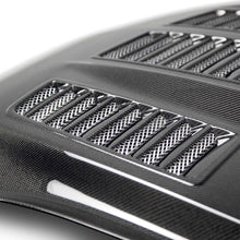 Load image into Gallery viewer, 2015-2017 MUSTANG DOUBLE SIDED CARBON FIBER TYPE-TW HOOD