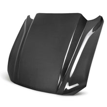 Load image into Gallery viewer, 2018-2023 Ford Mustang Double Sided Type-CJ Carbon Fiber Cowl Hood