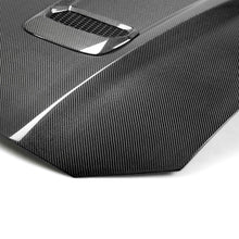 Load image into Gallery viewer, 2018 - 2021 Ford Mustang Type-OE Double Sided Carbon Fiber Hood