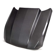 Load image into Gallery viewer, 2024 + Ford Mustang S650 Big Boss Cowl Hood Double Sided Gloss Carbon Fiber