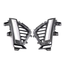 Load image into Gallery viewer, 2022-2024 Cadillac CT5-V Blackwing Gloss Carbon Fiber Side Grilles (Pair)