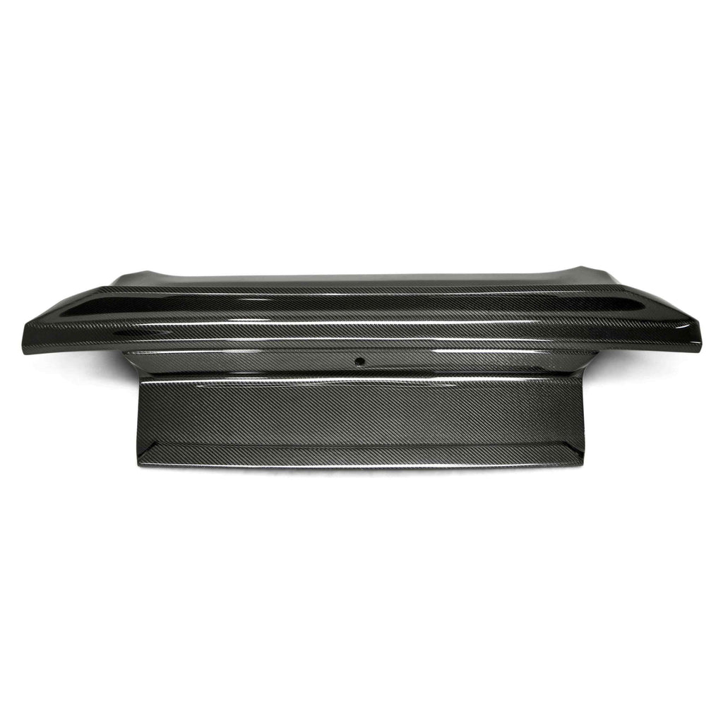 2015-2023 MUSTANG DOUBLE SIDED CARBON FIBER TYPE-ST DECKLID WITH INTEGRATED SPOILER
