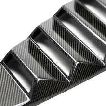 Load image into Gallery viewer, 2015 - 2020 Mustang Carbon Fiber Type-Vented Side Window Louvers (Pair)