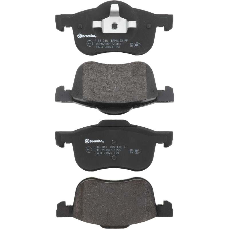 Brembo 00-06 Volvo S60/ Volvo XC70/ Volvo V70/ Volvo S80 Front Low-Met Brake Pad