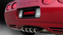 Load image into Gallery viewer, Corsa 97-04 Chevrolet Corvette (C5) 2.5in Sport Cat-Back Exhaust - 3.5in Tigershark Tips