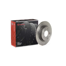 Load image into Gallery viewer, Brembo OE 14-23 Mazda 3 XTRA Drilled Rear Disc Brake Rotor