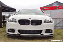 Load image into Gallery viewer, 2011-2016 BMW F10 5 Series M-Tech AK Style Carbon Fiber Front Lip - Carbonado Aero
