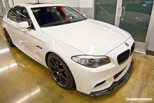 Load image into Gallery viewer, 2011-2016 BMW F10 5 Series M-Tech AK Style Carbon Fiber Front Lip - Carbonado Aero