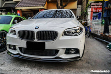 Load image into Gallery viewer, 2011-2016 BMW F10 5 Series M-Tech AK Style Carbon Fiber Front Lip - Carbonado Aero