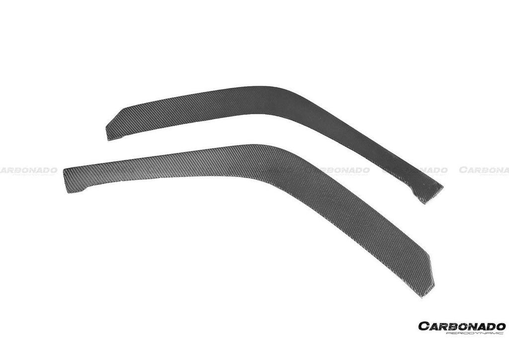 2010-2015 Ferrari F458 Coupe/Spyder AP Style Carbon Fiber Front Lip - Carbonado Aero