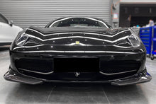 Load image into Gallery viewer, 2010-2015 Ferrari 458 Coupe &amp; Spider AP Style Carbon Fiber Front Lip - DarwinPRO Aerodynamics