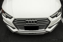 Load image into Gallery viewer, 2017-2018 AUDI B9 A4 Sport  S4 MD Style Carbon Fiber front bumper air vents trim