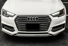 Load image into Gallery viewer, 2017-2018 AUDI B9 A4 Sport &amp; S4 MD Style Carbon Fiber Front Canards - Carbonado