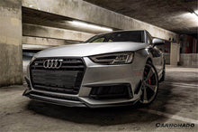 Load image into Gallery viewer, 2017-2018 AUDI B9 A4 Sport  S4 MD Style Carbon Fiber Front Lip
