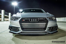 Load image into Gallery viewer, 2017-2018 AUDI B9 A4 Sport  S4 MD Style Carbon Fiber Front Lip