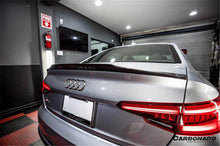 Load image into Gallery viewer, 2017-2018 AUDI B9 A4 Sport  S4 MD Style Carbon Fiber Trunk Spoiler