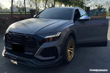 Load image into Gallery viewer, 2020-2023 Audi RSQ8 AD Style Dry Carbon Fiber Front Lip Splitter