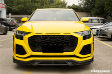 Load image into Gallery viewer, 2020-2023 Audi RSQ8 AD Style Dry Carbon Fiber Front Lip Splitter
