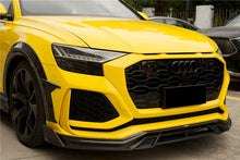 Load image into Gallery viewer, 2020-2023 Audi RSQ8 AD Style Dry Carbon Fiber Front Lip Splitter - Carbonado