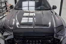 Load image into Gallery viewer, 2019-2023 Audi Q8 &amp; SQ8 &amp; RSQ8 AD Style Dry Carbon Fiber Hood - Carbonado