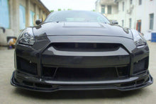 Load image into Gallery viewer, 2008-2016 Nissan GTR R35 CBA/DBA BSE2 Style Front Bumper w/LED - Carbonado