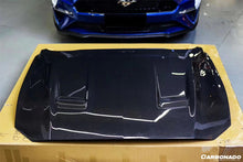 Load image into Gallery viewer, 2018-2023 Ford Mustang OEM Style Carbon Fiber Hood - Carbonado Aero