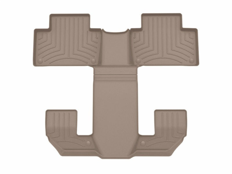 WeatherTech 2020 Volvo XC90 2nd row Rear FloorLiner HP - Tan
