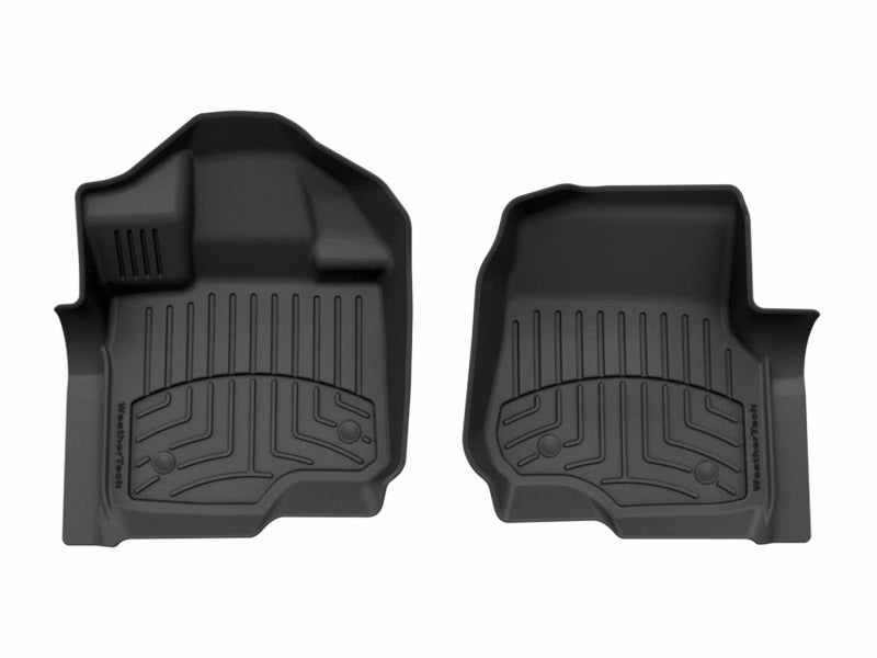 WeatherTech 15-20 Ford F-150 1st Row Front FloorLiner HP for Vinyl Floors - Black