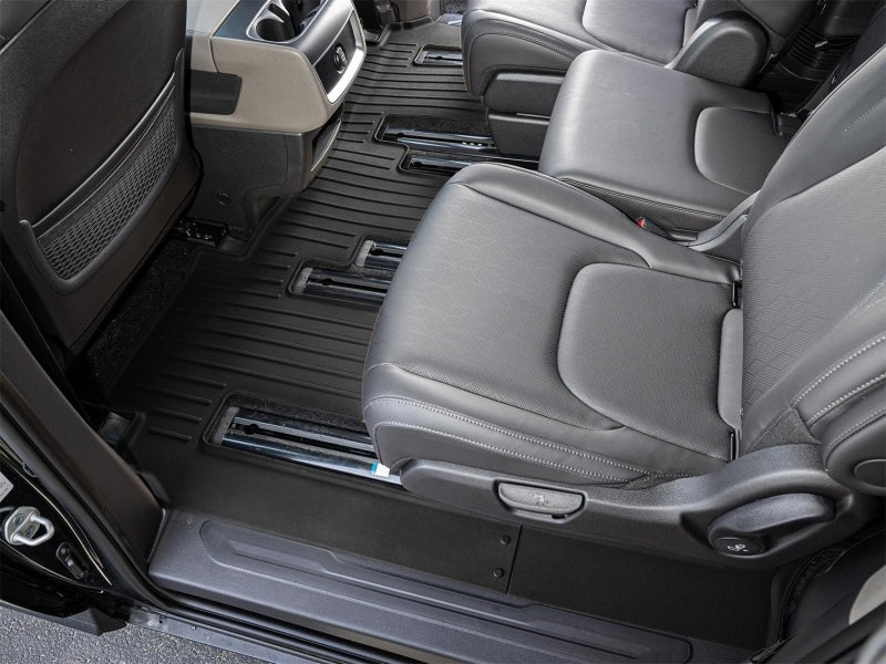 WeatherTech 25-26 Kia Carnival Hybrid 2nd & 3rd Row Rear FloorLiner - Black