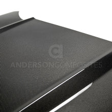 Load image into Gallery viewer, Anderson Composites 2015-2017 Ford Mustang Double Sided Carbon Fiber Type-OE Style Hood