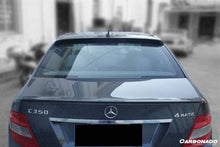 Load image into Gallery viewer, 2008-2014 Mercedes Benz W204 C Class/ C63 AMG Sedan BS Style Carbon Fiber Roof Spoiler - Carbonado Aero