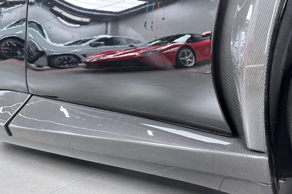 2023-2025 Ferrari Purosangue FUV Type F175 OEM Style Dry Carbon Fiber Side skirts
