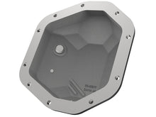 Load image into Gallery viewer, aFe 07-11 Jeep Wrangler JK Street Series Front &amp; Rear Diff. Covers Black w/ Machined Fins/Gear Oil