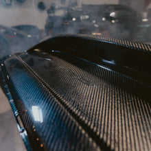 Load image into Gallery viewer, PRE-ORDER 2018-2023 Ford Mustang GT500 Style Double Sided Full Carbon Fiber Track Package Rear Bumper Conversion