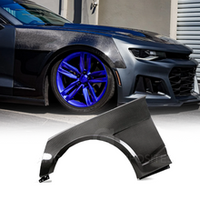 Load image into Gallery viewer, 2016 -2024 CAMARO CARBON FIBER TYPE-SS STYLE FENDERS (PAIR)
