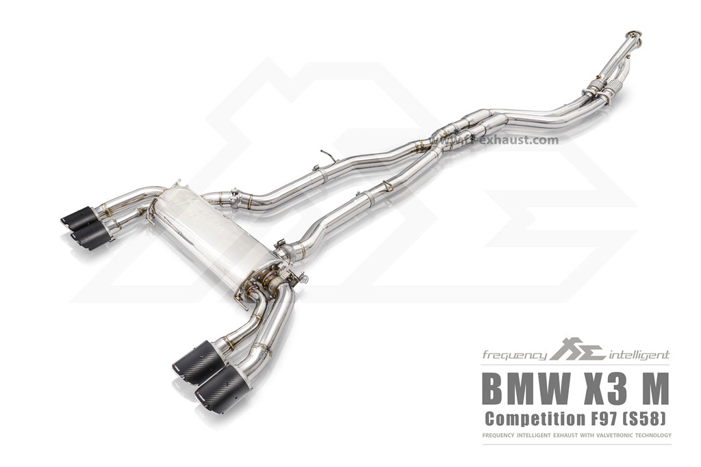 Valvetronic Exhaust System for BMW F97 X3M/F98 X4M Competition | 3.0TT S58 | 2019+