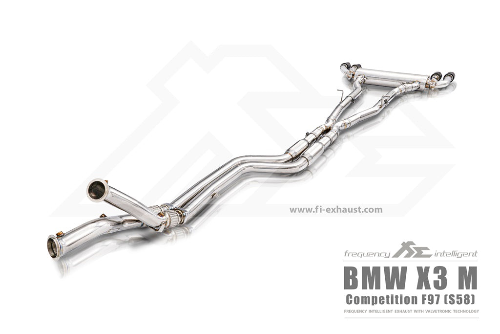 Valvetronic Exhaust System for BMW F97 X3M/F98 X4M Competition | 3.0TT S58 | 2019+