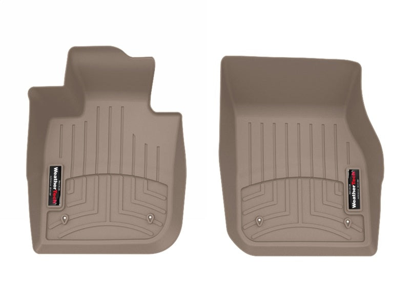 WeatherTech 25-25 MINI Convertible 1st Row Front FloorLiner - Tan