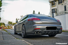 Load image into Gallery viewer, 2013-2016 Porsche Panamera 970.2 BS-Sport Style Carbon Fiber Rear Diffuser