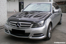 Load image into Gallery viewer, 2012-2014 Mercedes Benz W204 C Class BK Style hood - Carbonado