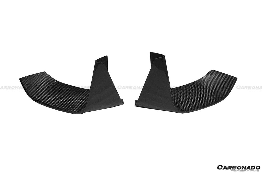 2014-2020 BMW M3 F80 M4 F82 MP Style Carbon Fiber Front Caps - Carbonado Aero