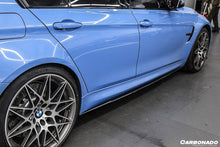 Load image into Gallery viewer, 2014-2020 BMW  M4 F82 F80 M3  MP Style Carbon Fiber Side Skirts Under Board - Carbonado Aero