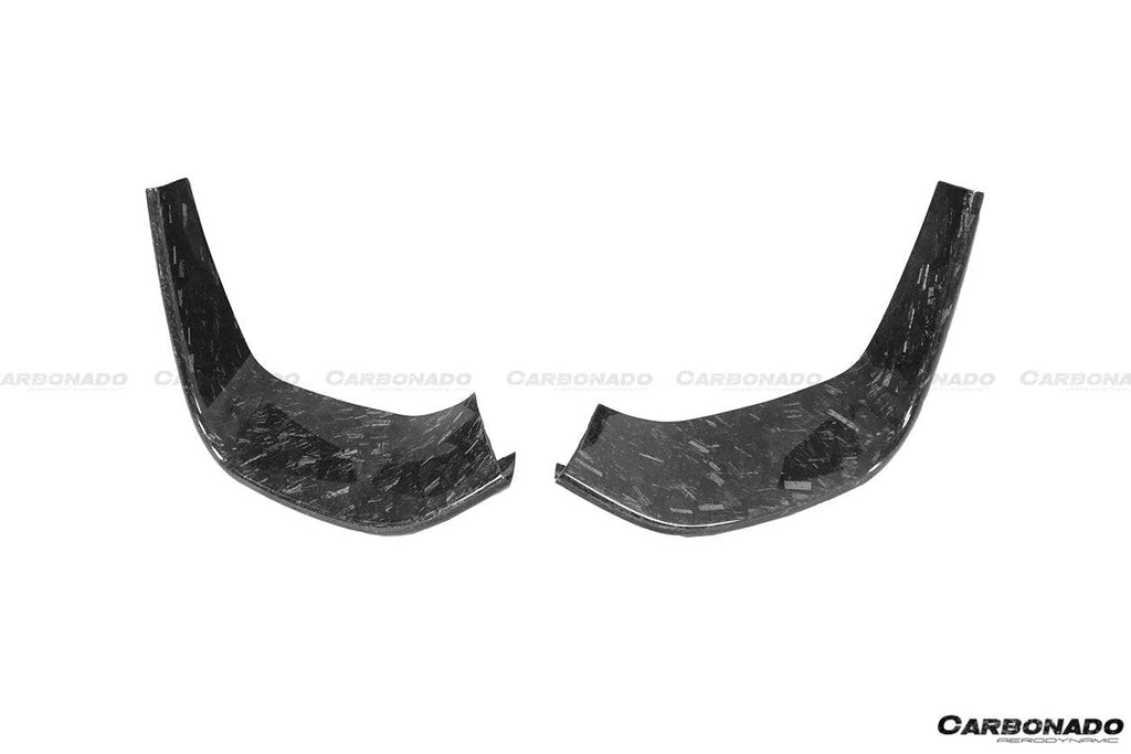 2014-2020 BMW M3 F80 M4 F82 MP Style Carbon Fiber Front Caps - Carbonado Aero