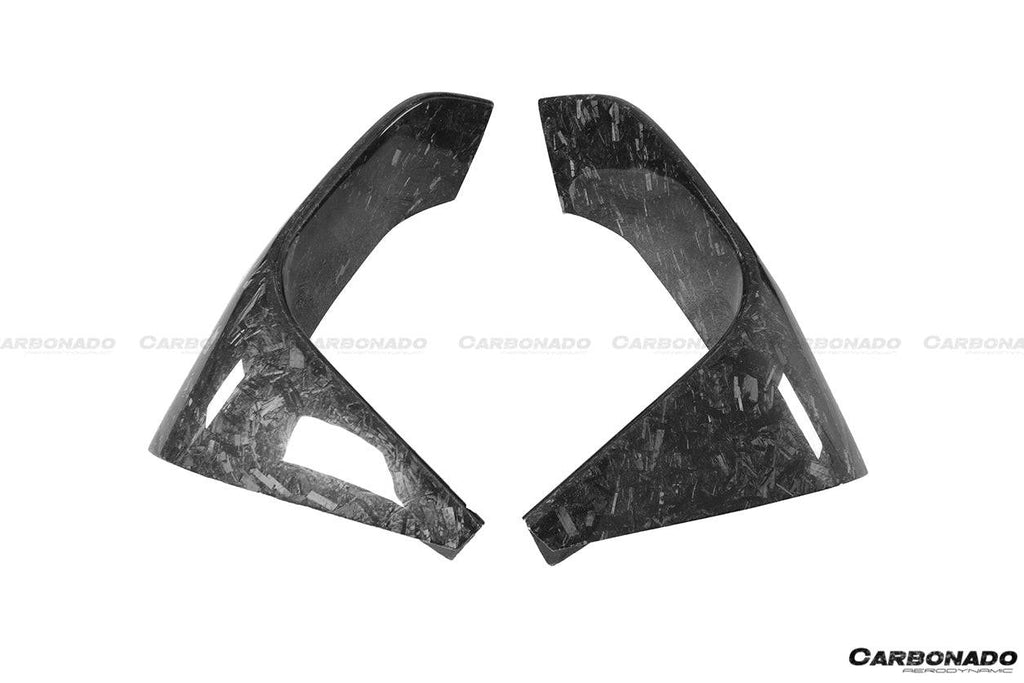 2014-2020 BMW M3 F80 M4 F82 MP Style Carbon Fiber Front Caps - Carbonado Aero