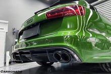 Load image into Gallery viewer, 2013-2018 Audi RS6 Avant MN Style Carbon Fiber Rear Cap Splliter - Carbonado Aero