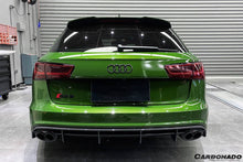 Load image into Gallery viewer, 2013-2018 Audi RS6 Avant MN Style Carbon Fiber Rear Cap Splliter - Carbonado Aero