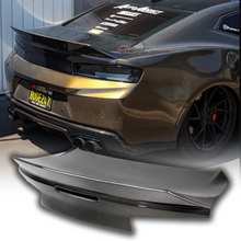 Load image into Gallery viewer, 2016 - 2024 Camaro Carbon Fiber Trunk Double Sided Decklid With Integrated Spoiler
