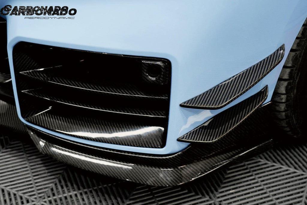 2021-2024 BMW M2 G87 AD Style Dry Carbon Fiber Front Splitter Lip
