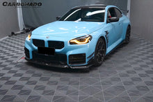 Load image into Gallery viewer, 2021-2024 BMW M2 G87 AD Style Dry Carbon Fiber Front Splitter Lip