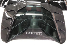 Load image into Gallery viewer, 2015-2019 Ferrari 488 Spider MSY Style Carbon Fiber Engine Hood
